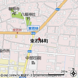 静岡県浜松市中央区東若林町1269周辺の地図
