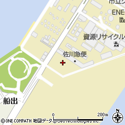 兵庫県尼崎市東海岸町周辺の地図