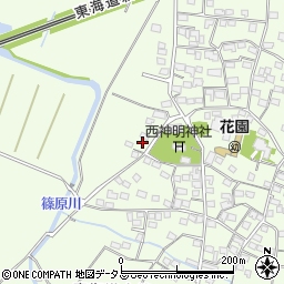 静岡県浜松市中央区篠原町9321周辺の地図