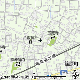 静岡県浜松市中央区篠原町4131周辺の地図