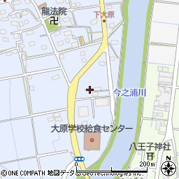 静岡県磐田市大原3019周辺の地図
