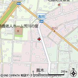 静岡県浜松市中央区古川町20周辺の地図