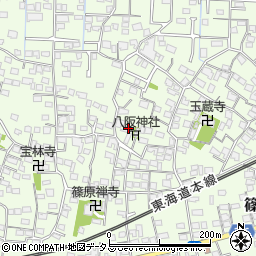 静岡県浜松市中央区篠原町4120周辺の地図