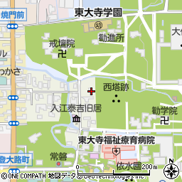 奈良県奈良市水門町109周辺の地図