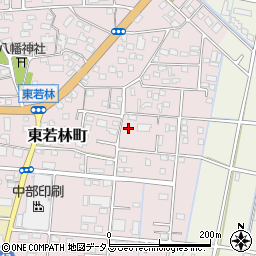静岡県浜松市中央区東若林町1450周辺の地図