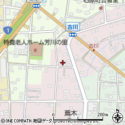 静岡県浜松市中央区古川町18周辺の地図
