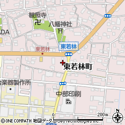 静岡県浜松市中央区東若林町1257周辺の地図