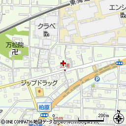 静岡県浜松市中央区篠原町1140周辺の地図