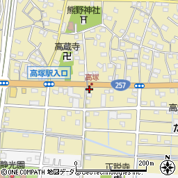 静岡県浜松市中央区高塚町4694周辺の地図