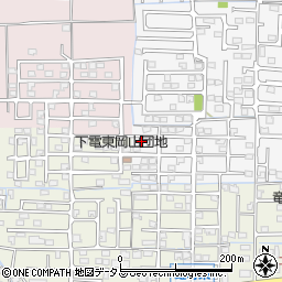 岡山県岡山市中区四御神102-4周辺の地図