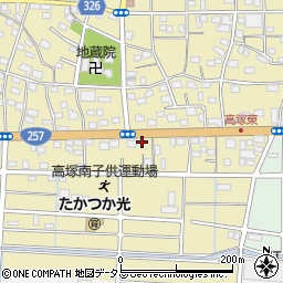 静岡県浜松市中央区高塚町4470周辺の地図
