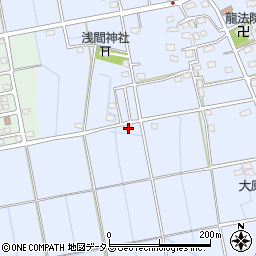静岡県磐田市大原2709周辺の地図