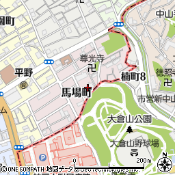 県営神戸大倉山住宅周辺の地図