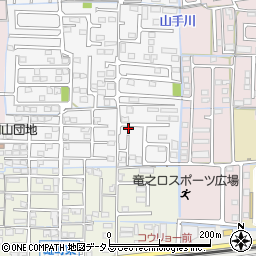 岡山県岡山市中区四御神71周辺の地図