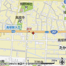 静岡県浜松市中央区高塚町4669周辺の地図