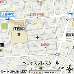 静岡県浜松市中央区神田町89周辺の地図