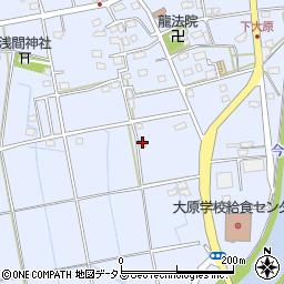 静岡県磐田市大原2838周辺の地図