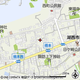 静岡県湖西市新居町浜名936周辺の地図
