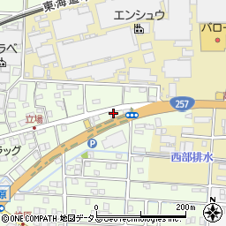 静岡県浜松市中央区篠原町21637周辺の地図