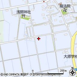 静岡県磐田市大原2712周辺の地図