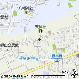 静岡県湖西市新居町浜名1307周辺の地図