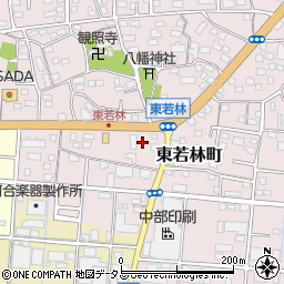 静岡県浜松市中央区東若林町1253周辺の地図