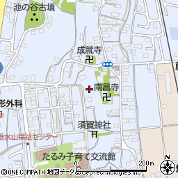 三重県津市垂水周辺の地図
