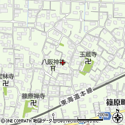 静岡県浜松市中央区篠原町4134周辺の地図