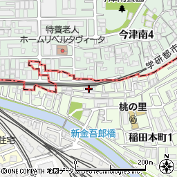 シャーメゾン稲田本町Ａ周辺の地図