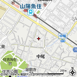 サーパス明石弐番館周辺の地図