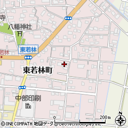 静岡県浜松市中央区東若林町1294周辺の地図
