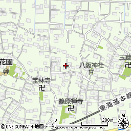 静岡県浜松市中央区篠原町4089周辺の地図