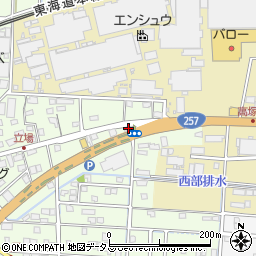 静岡県浜松市中央区篠原町21638周辺の地図