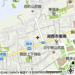 静岡県湖西市新居町浜名806周辺の地図