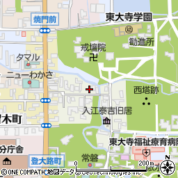 奈良県奈良市水門町31周辺の地図