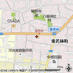 静岡県浜松市中央区東若林町1215周辺の地図