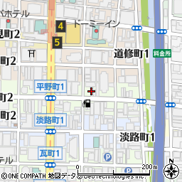 全国運転代行共済協同組合大阪支部周辺の地図