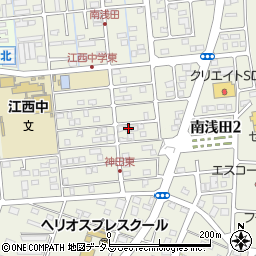 静岡県浜松市中央区神田町18周辺の地図
