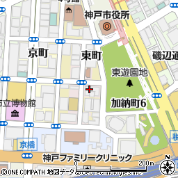 株式会社ドール　神戸営業所周辺の地図