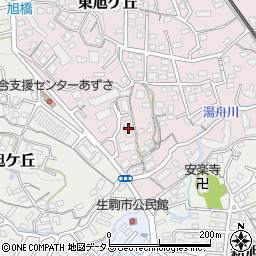タラ生駒周辺の地図