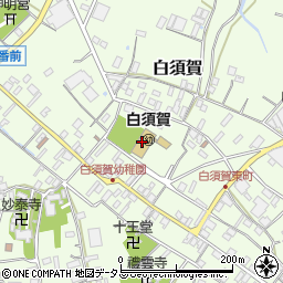 湖西市立　白須賀幼稚園周辺の地図