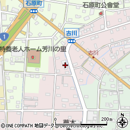 静岡県浜松市中央区古川町21周辺の地図