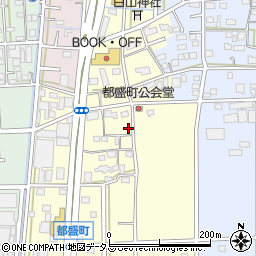 静岡県浜松市中央区都盛町110周辺の地図