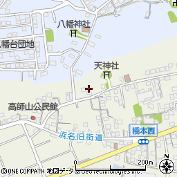 静岡県湖西市新居町浜名1306周辺の地図