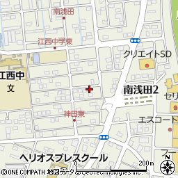 静岡県浜松市中央区神田町20周辺の地図