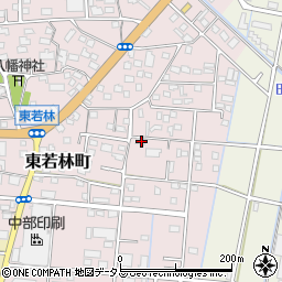 静岡県浜松市中央区東若林町1458周辺の地図