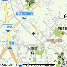 静岡県湖西市白須賀3768-3周辺の地図