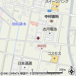 静岡県浜松市中央区神田町538周辺の地図