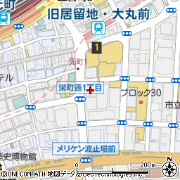 セブンイレブン神戸中央西町店周辺の地図