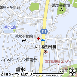三重県津市垂水2670-20周辺の地図